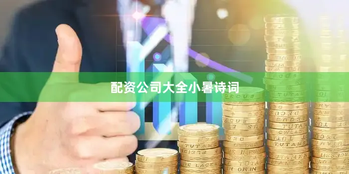 配资公司大全小暑诗词